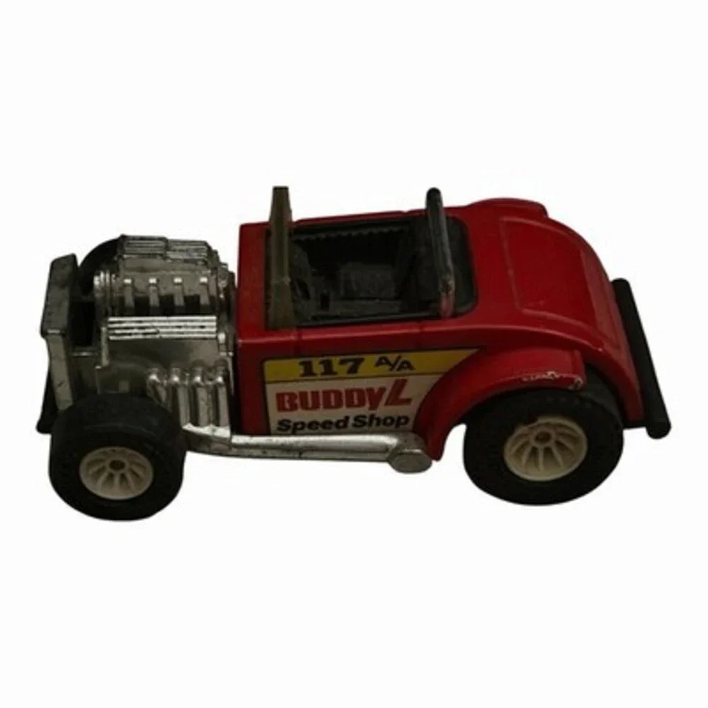 Vintage Rare, Buddy L Race Car Speed Shop 117 A/A Japan 32 Ford Roadster